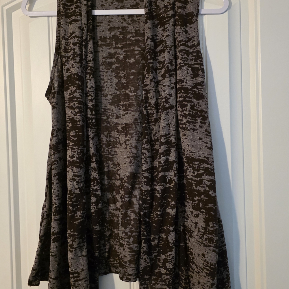 Brown and Gray Vest